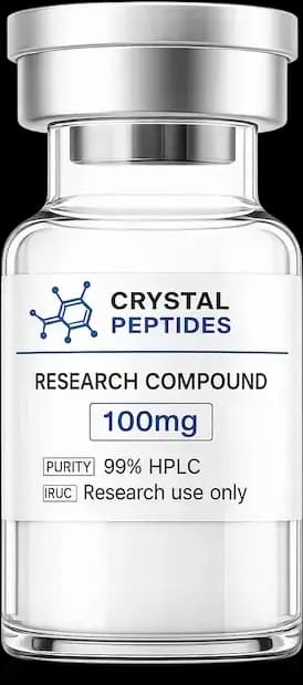 Crystal Peptides research compound vial