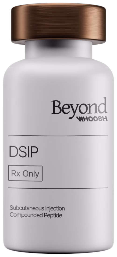 Beyond Whoosh prescription-grade DSIP injection vial